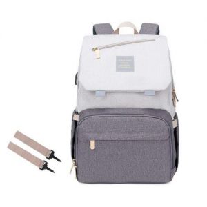 Women Maternity Backpack USB InterfaceLarge Capacity Travel Luggage Knapsack New