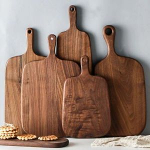 Silan Online Shop סכינים+כלי מטבח Quality Kitchen Wooden Chopping Blocks Beech Walnut Cutting Board Pizza Bread.